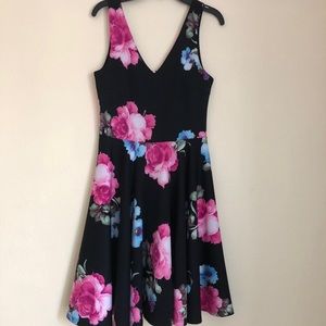 AQUA Floral Dress